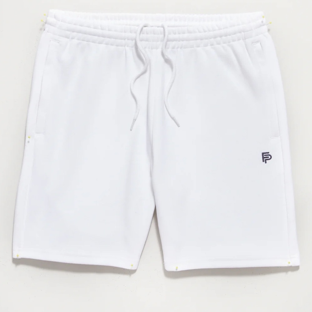 💌 Flint Park Men's Court Short in White size XL